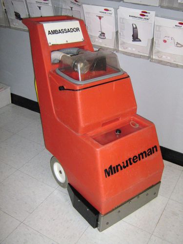 Minuteman ambassador c45000 carpet extractor for sale