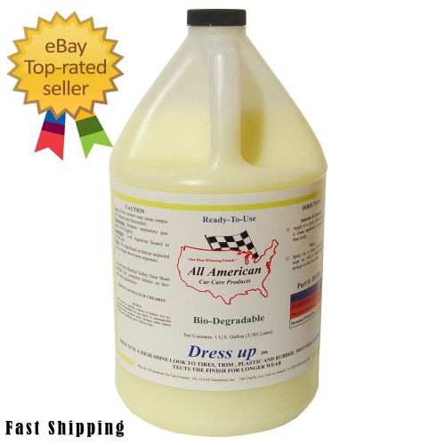 Premium tire dressing from all american car care products - 1 gallon for sale