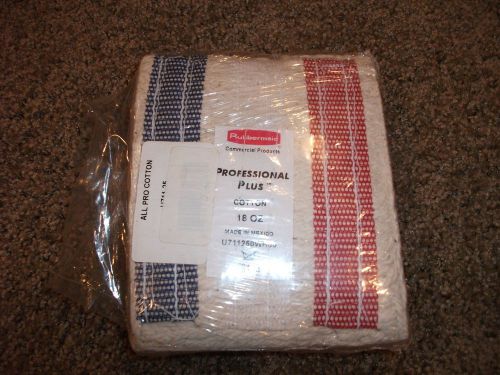 Rubbermaid Commercial All-Pro Cotton Wet Mopping Kit Professional Plus 18oz.
