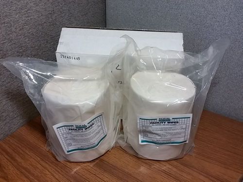 Total solutions 8 x 10 facility wipes 2 800 count rolls for sale