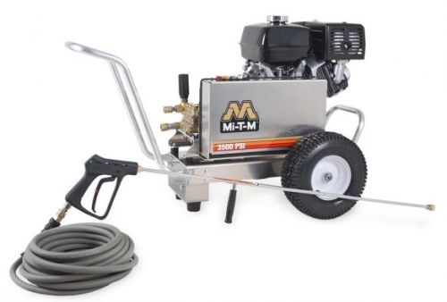 Mi-t-m 3500-psi honda engine gas pressure washer for sale
