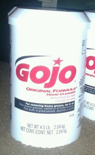 1 of gojo 1115-06 4.5lb original hand cleaner cartridge for sale