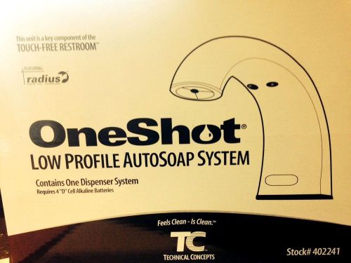 Technical concepts oneshot fg402241 low profile autosoap system touch-free for sale