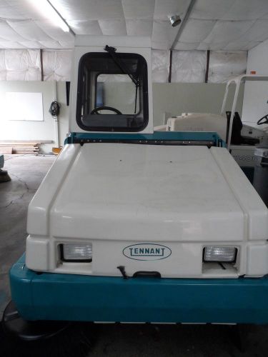 Tennant 6500 sweeper with cab for sale