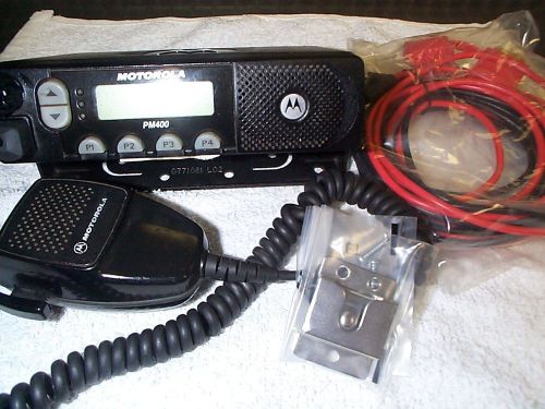 Motorola pm400 uhf 40 watts 438-470 mhz 64 ch ltr narrow band for sale