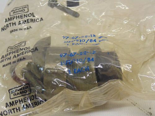AMPHENOL 97-67-22-12 CABLE CLAMP (S12-5-18A)
