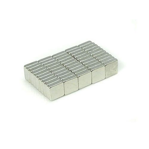 50pcs 3/16&#034; x 3/16&#034; x 1/16&#034; Blocks 5x5x1.5mm Neodymium Magnets Rare Earth N35