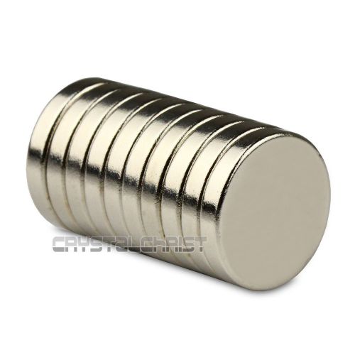 10pcs Super Strong Round Cylinder Magnet 16 x 3mm Disc Rare Earth Neodymium N50