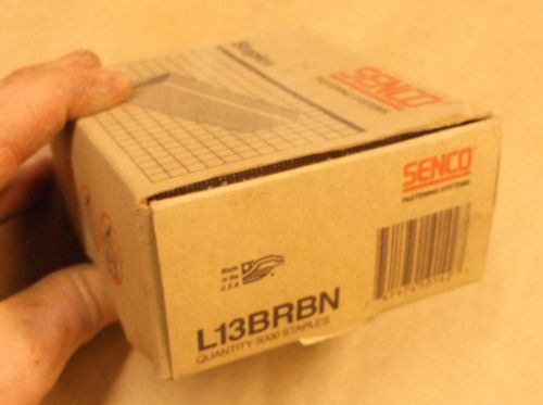 Full Box Senco L13BRBN 1&#034; Staple For SKS Quantity of 5000 Staples