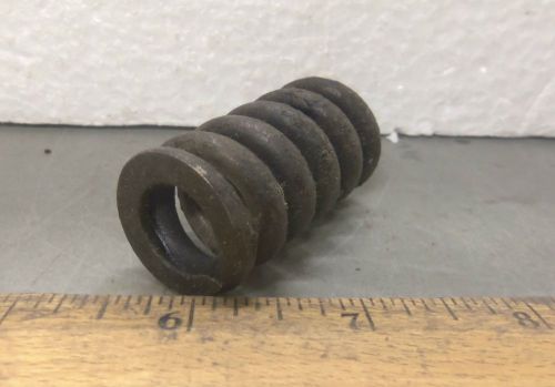 Heavy duty steel helical compression spring (nos) for sale