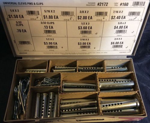 Hillman universal clevis pins and clips for sale