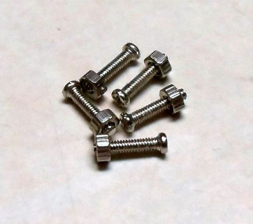 USA Shipping - 10 pc  M1.2x6mm Screw and Nuts Philips Head Micro Miniature