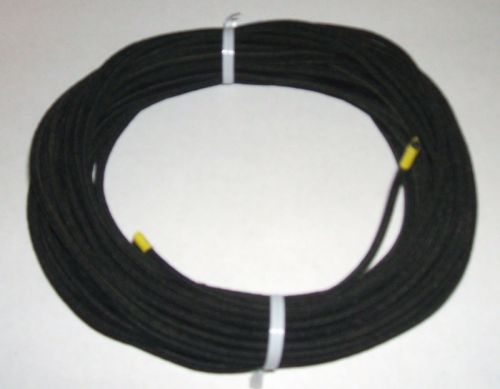 1/8&#034; x 50&#039; Premium Jet  Black MFP Cover Bungee / Shock Cord / Made in the USA!