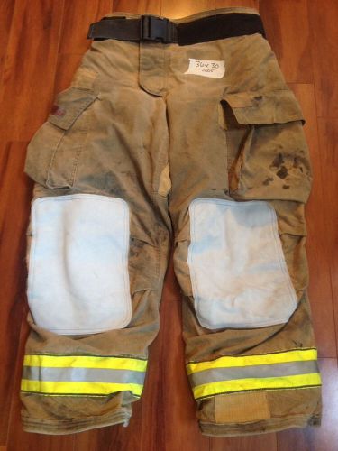Firefighter PBI Gold Bunker/Turn Out Gear Globe G Extreme GUC 36Wx30L 2005