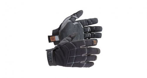 5.11 Tactical Station Large Grip Gloves W/ ID Tag 59351L Duty Black