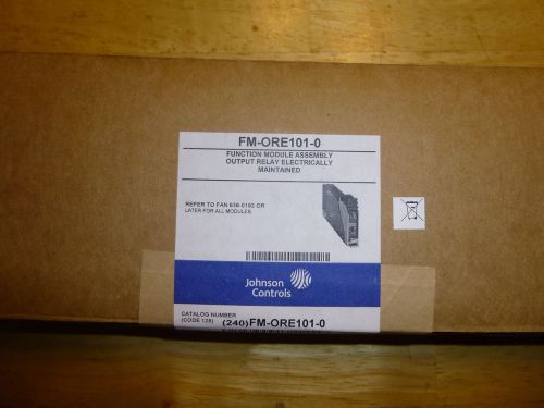 Johnson controls metasys fm-ore101-0 function module --factory sealed for sale