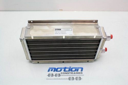 New Lytron ES0510G21 Aluminum Oil Cooler Heat Exchanger 3/8&#034; NPT Ports