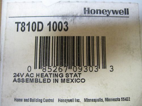 Honeywell T810D 1003 24V AC Heating stat thermostat