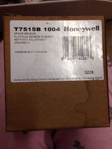 Honeywell T7515B 1004 Space Sensor &#034;NEW&#034;