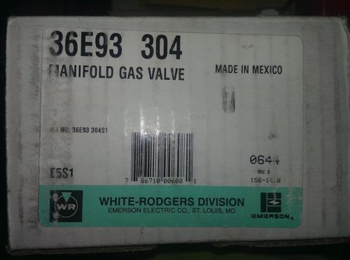 White Rodgers 36E93-304 Gas Valve NEW!!