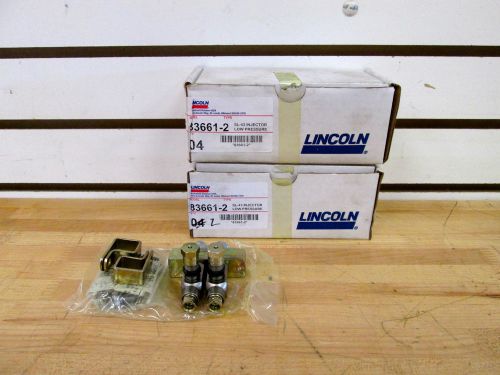 Lincoln centro-matic sl-43 oil injectors; p/n: 83661-2 [qty/6] ~new~surplus~ for sale