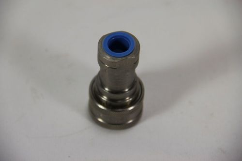 Parker sh3-62 stainless steel quick coupling with 3/8&#034; push-on hose adapter for sale