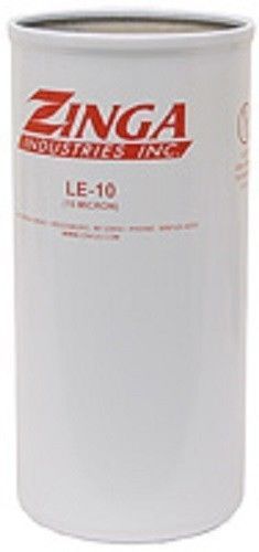 Hydraulic oil filter element zinga le-10 micron fits parker 927736 case a45625 for sale