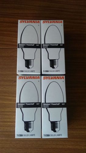 Sylvania 64744 - mcp100/c/u/med/830 100 watt metal halide light bulb - lot of 4 for sale