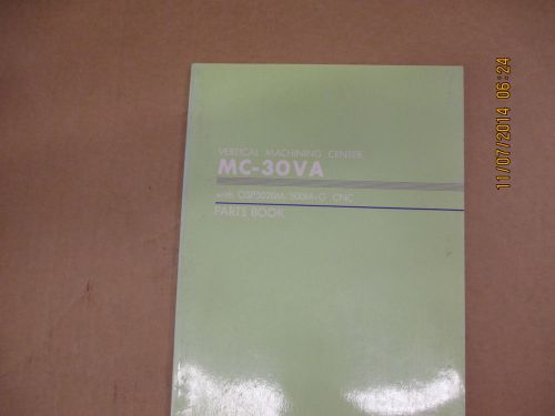 Okuma MC-30VA with OSP5020M / 500M-G  Parts book Pub. ME15-005-R2