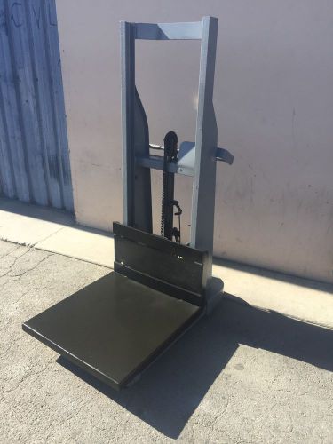 Big joe manual hydraulic die lift cart jack- #2154 for sale
