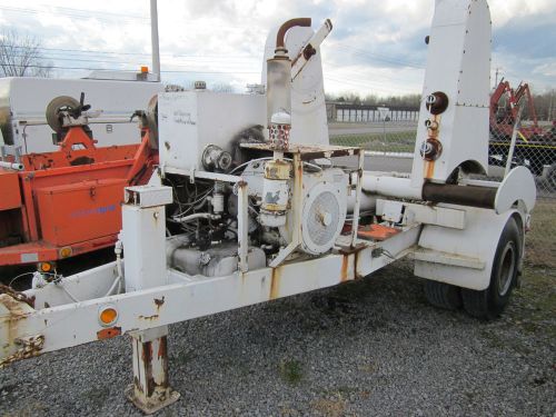 Hydraulic cable puller / reel trailer for sale
