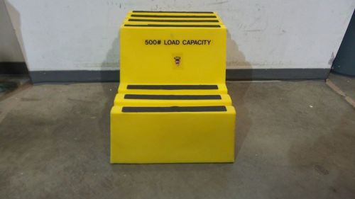 Guard Dog NST-2 500 lbs Cap 2 Step 20 in Yellow Step Stand
