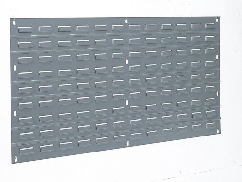 Akro-Mils Louvered Steel Panel for Mounting AkroBins, 36&#034; W by 19&#034; H, Grey 30136
