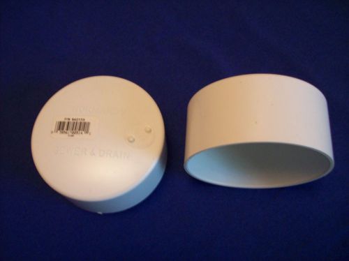 3&#034; thin wall sewer pvc plastic pipe cap drain field tank vent cover for sale