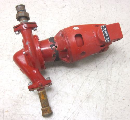Bell &amp; gossett itt 13-gpm in-line pump &amp; 1/4-hp motor 48y size:1 x 5.25 4.625 for sale