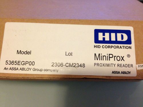 New hid mini prox reader 5365egp000 wiegand for sale