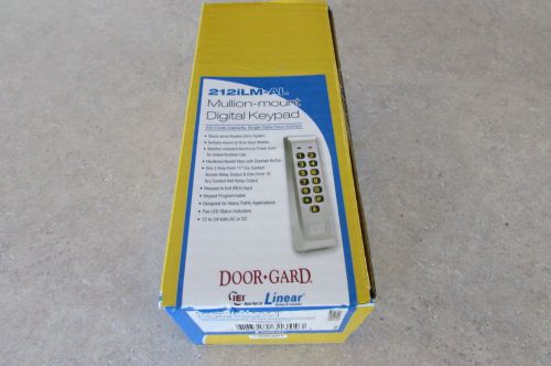 Iei 212ilm-al door guard keypad 120 user stainless steel weatherproof access for sale
