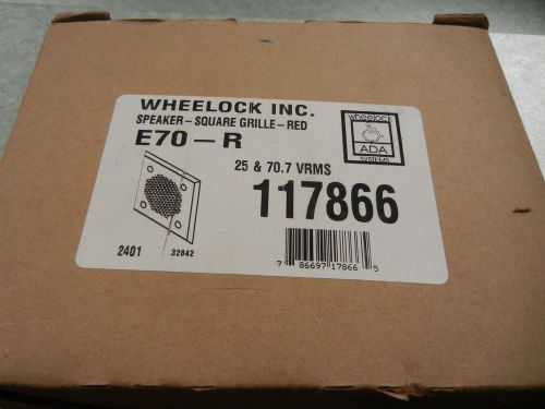 Wheelock e70-r fire alarm for sale