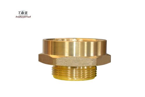 Fire hydrant brass adapter 2&#034; npsh(f) x 1-1/2&#034; npsh(m) for sale