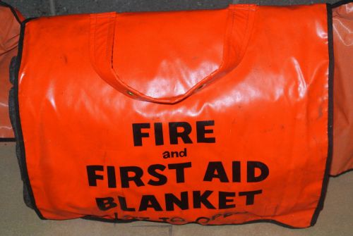 Fire &amp; First Aid Blanket Fire Safety Home Business Burn