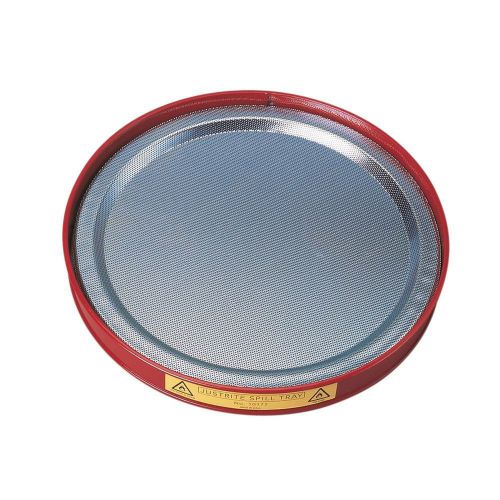 JUSTRITE SPILL TRAY 10177 1-1/4&#034; H, Red, 0.25 gal.
