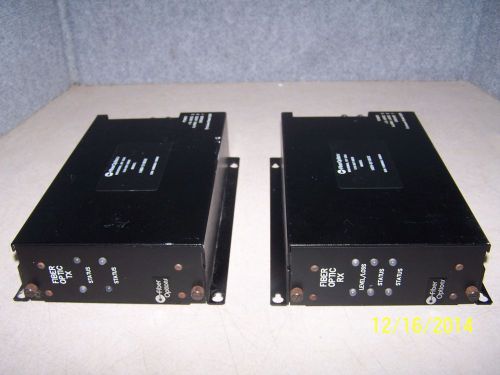 2)Fiber Options 140V-R/1BXX Receiver 4 -Channel Video Multiplexer Modules