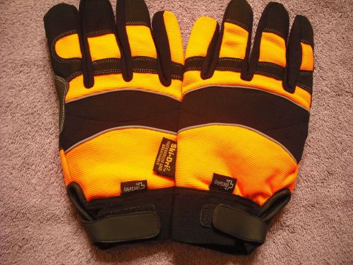 Winter-Hawk Heatlok Ski-Dry2 Waterproof &amp; Breathable Armor Skin Gloves Size L