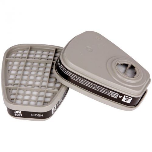 3M 6001 Organic Vapor Cartridge PK-2 for 6000 &amp; 7000 Series Half &amp; Full Facepiec