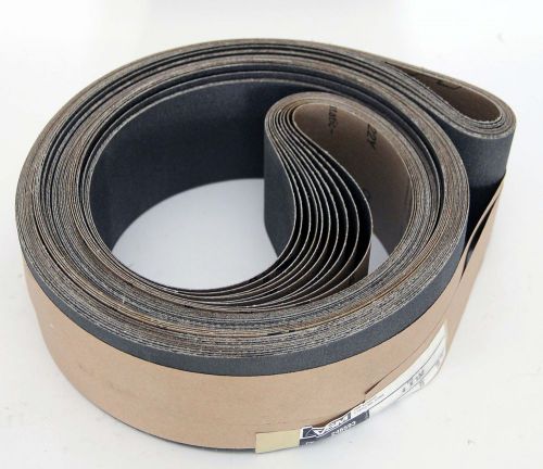 Vsm sanding grinding belt 4 x 132 silicon carbide 80 gr ck722y 254593  lot of 10 for sale