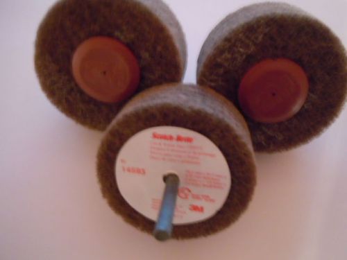 Schotch-Brite - Cut &amp; Polish Disc CPD5-S  3&#034;x1-1/4&#034; x1/4 MAX RPM 10,000  (3pcs)