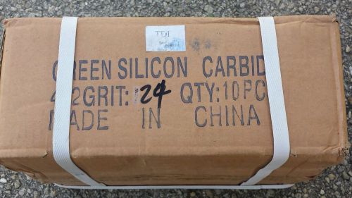 Lot of 10 Green Silicon Carbide Grinding Wheel 4&#034; BRAND NEW in the box