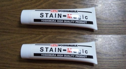 Japanese yoshimura abrasive stain magic stainless muffler cleaner 120g x2 set for sale