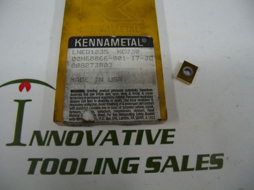 LNEQ 1235 Carbide Inserts Grade KC730 KENNAMETAL 10 Pcs