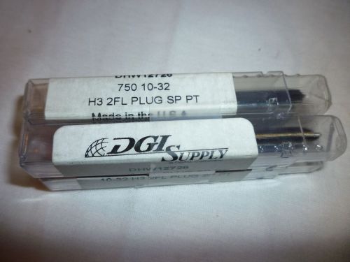 (189) new dgi supply dhw12726 spiral point tap extension 10-32 h3 2fl plug sp p for sale